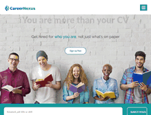 Tablet Screenshot of careernexus.com